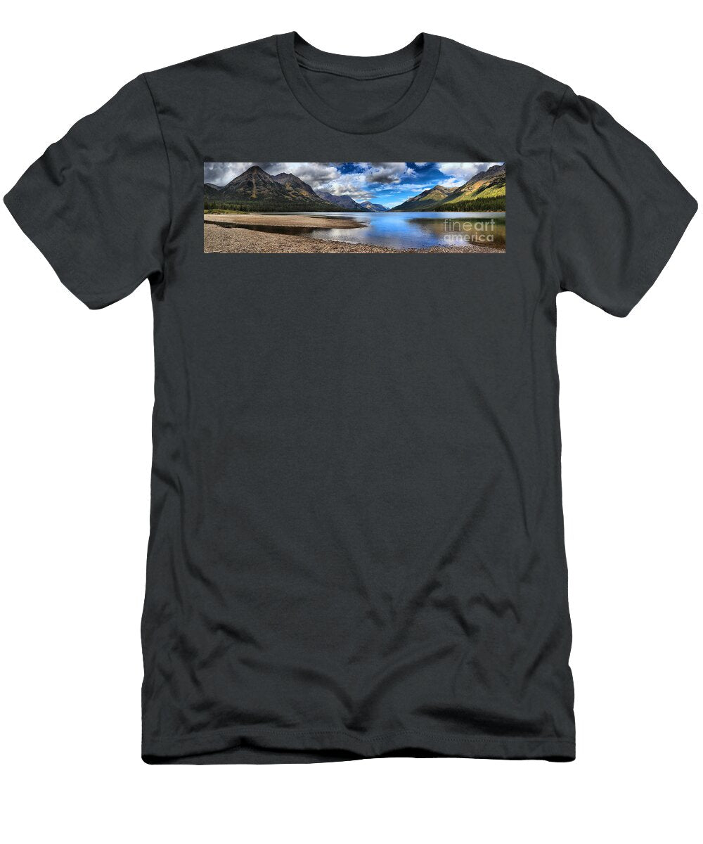 Upper Waterton Lake From Goat Haunt Adam Jewell T-Shirt