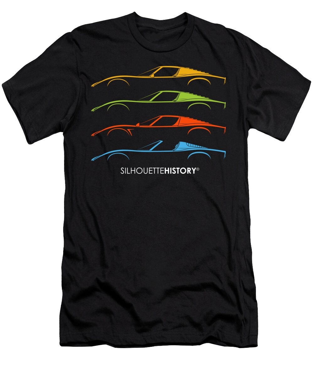 V12 Bulls 4 M Silhouettehistory Gabor Vida T-Shirt