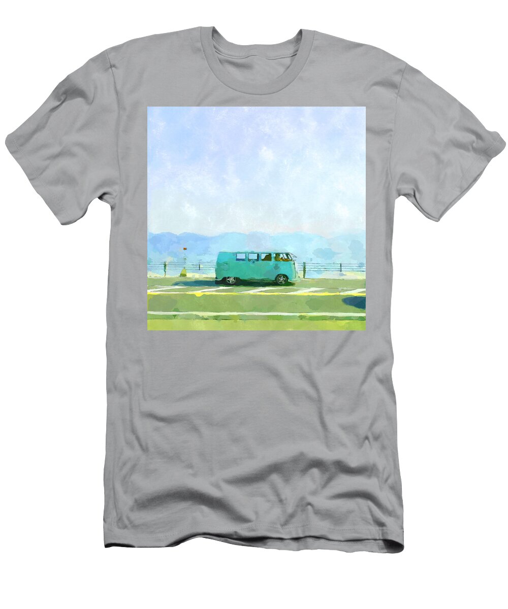 Van Beach Life Lisa Watercolor T-Shirt