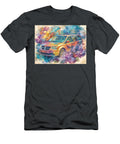 Van Illustration Abstract Art Dodge Grand Caravan Colorful Car Elmer Powers T-Shirt