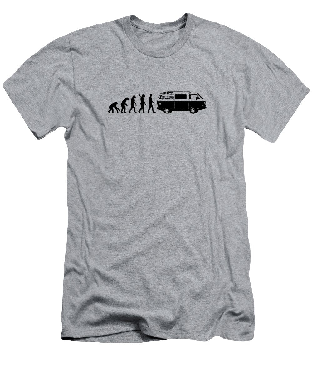 Vanlife Evolution Black Martin Schneiter T-Shirt