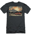 Vanlife in the Majestic Mountains a Scenic Escape Kari Goldfalse T-Shirt