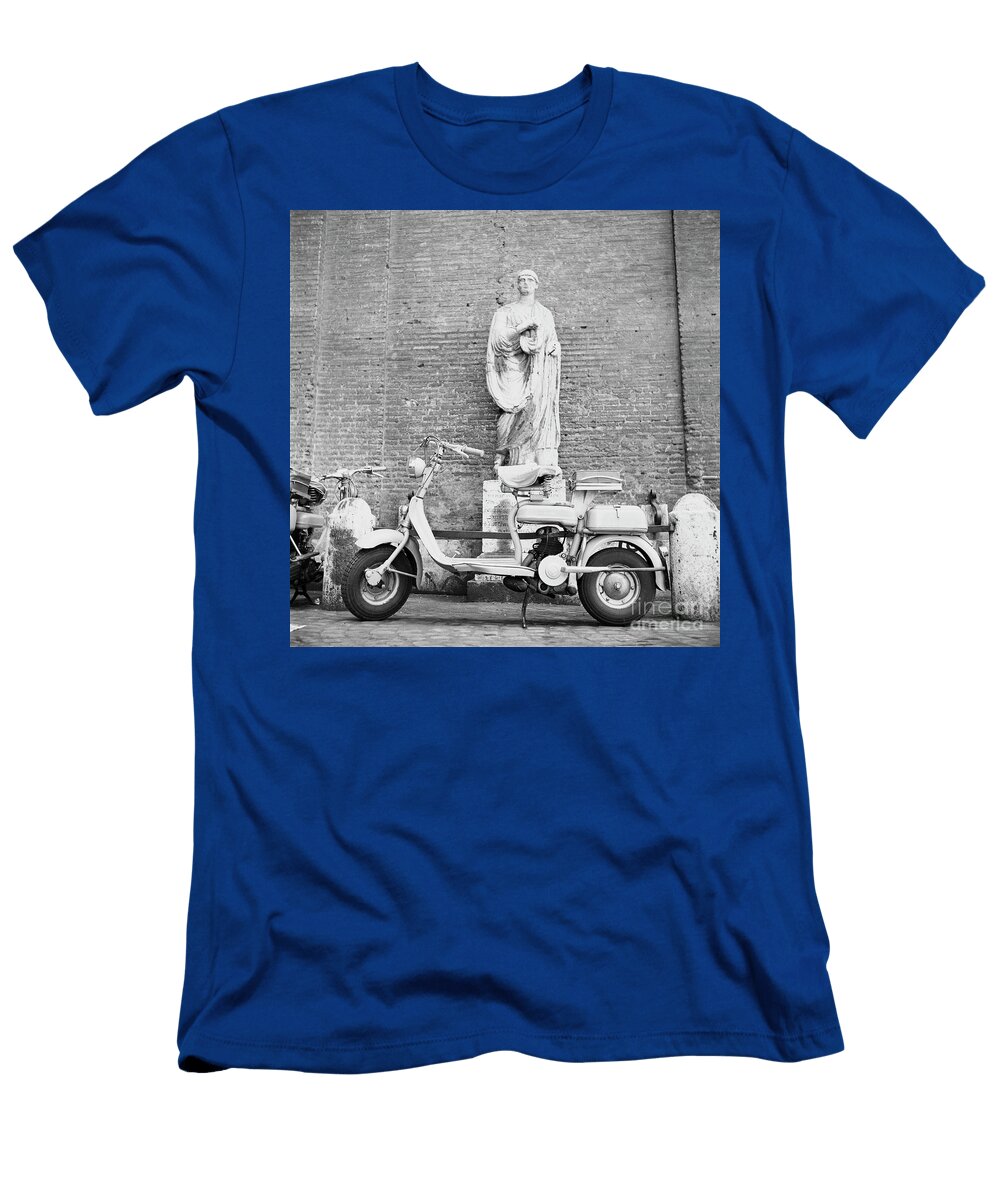 Various Motorcycles and Scooters with a Lambretta At Center Pa the Harrington Collection T-Shirt