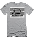 Vehicle Car Auto Pencil Minimal Sienna Geometric Sketch Monochrome Toyota Clint Mclaughlin T-Shirt
