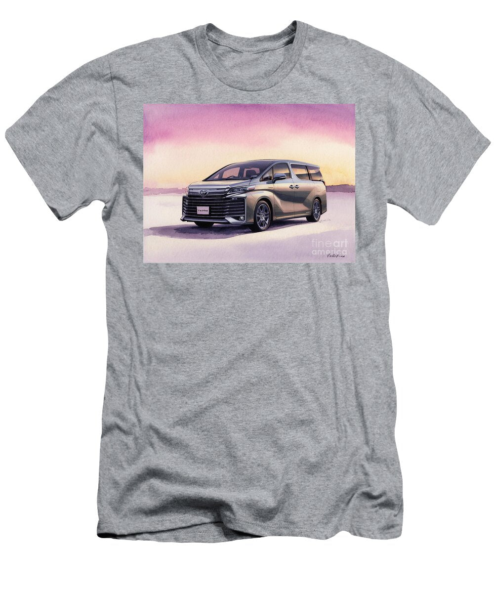 Vellfire Luxury Cars 2023 Toyota Watercolor Donato Williamson T-Shirt