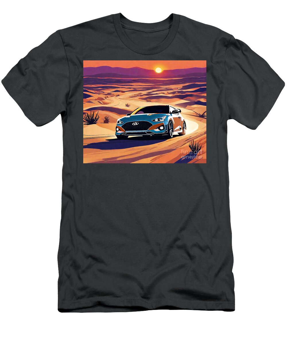 Veloster Compact Hatchback Hyundai Veloster Destiney Sullivan T-Shirt
