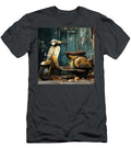 Vespa Italian Scooter N001 Edit Voros T-Shirt