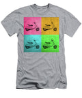 Vespa Pop Art Quadrants Design Turnpike T-Shirt