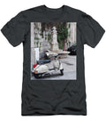 Vespa Scooter Near Old Town Fountain Irina Sztukowski T-Shirt