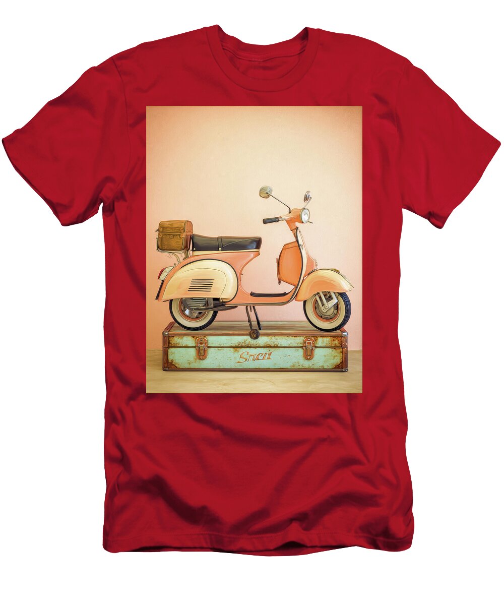 Vespa Scooter Sampadart Gallery T-Shirt