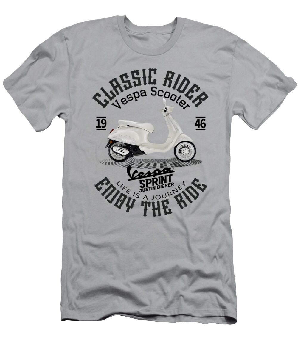 Vespa Sprint Juston Bieber Ramkumar Gr T-Shirt