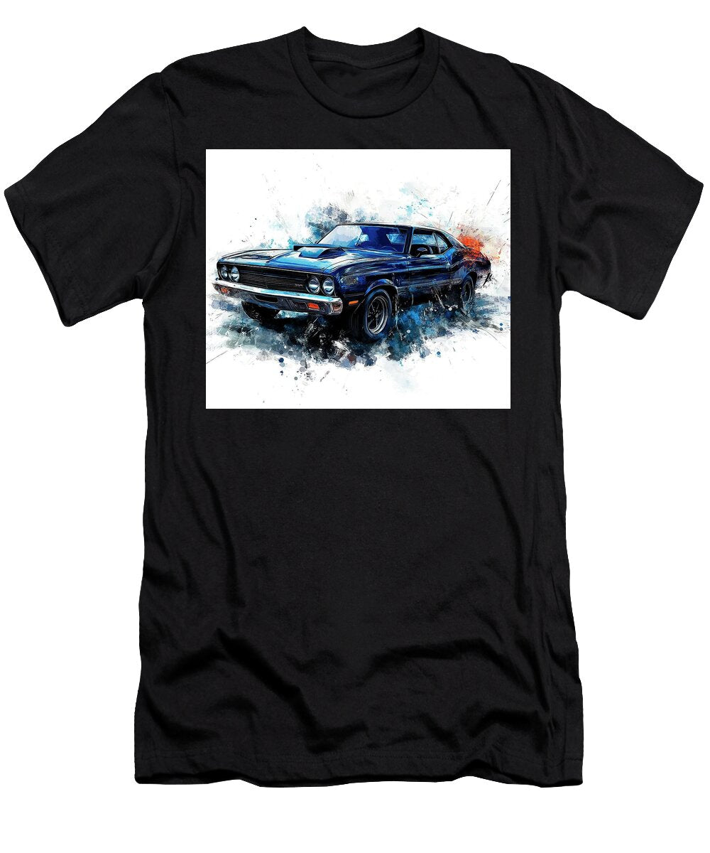 Vibrant 1974 Amc Hornet X Hatchback 304 Car Kyran Estrada T-Shirt