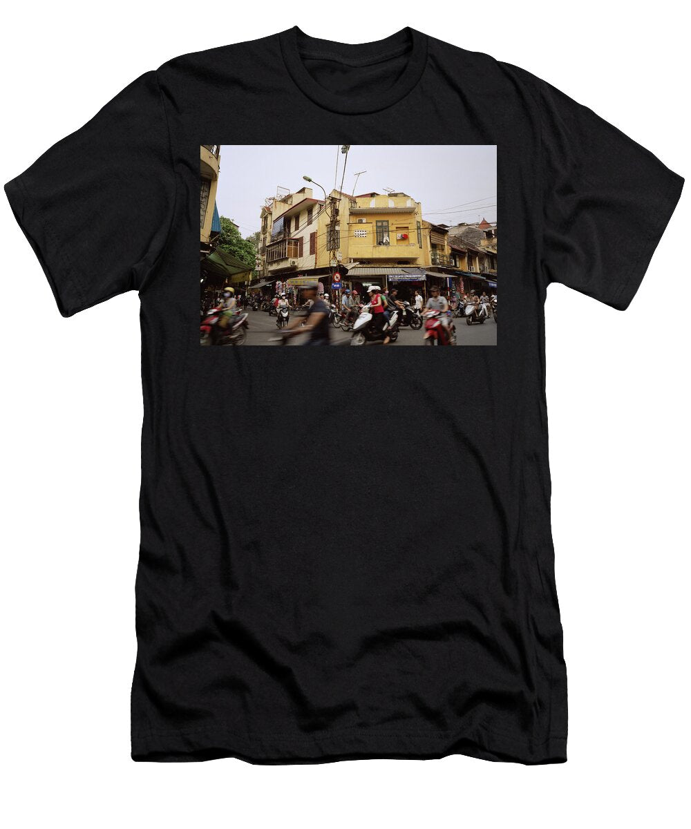 Vibrant Hanoi Shaun Higson T-Shirt