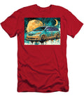 Vibrant Minivan Under Moonlight Custom Car Design Toyota Sienna 2004 Minivan Night Sky Art Night Sky Hollie Love T-Shirt