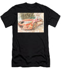 Vibrant Red Car Sketch Pontiac G6 2013 Sedan Stylish Car Red Car Stunning Red Car Illustration Hollie Love T-Shirt
