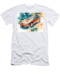 Vibrant Red Sedan Oldsmobile Alero 2000 Sedan Artistic Rendering Vintage Car Vintage Car Artistic Re Hollie Love T-Shirt