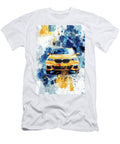 Vibrant Yellow Car Abstract Art Donato Williamson T-Shirt