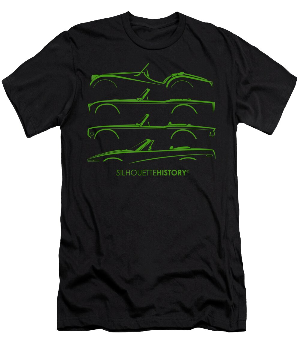 Victory Roadster 3 Silhouettehistory Gabor Vida T-Shirt