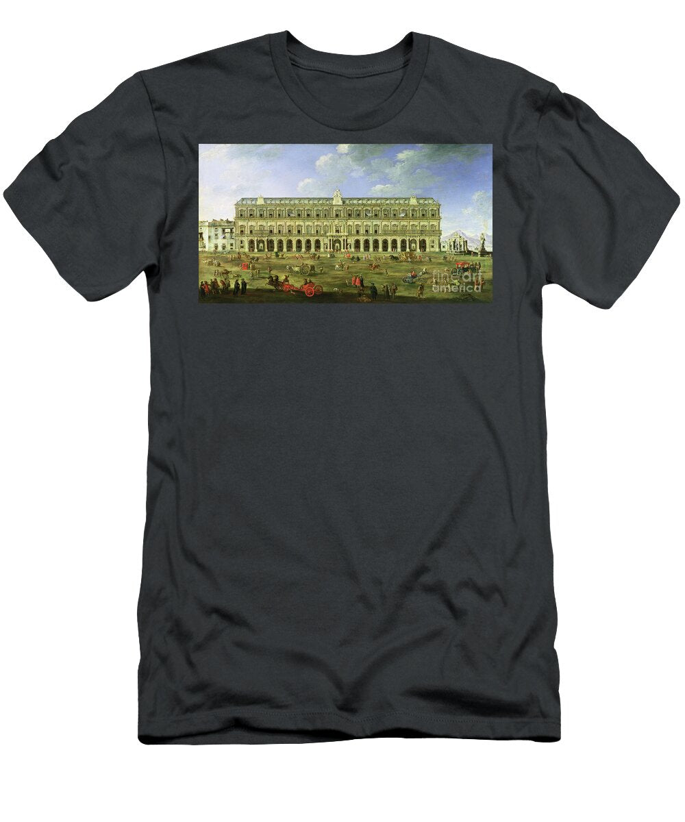 View of the Palace of Naples Angelo Maria Costa T-Shirt