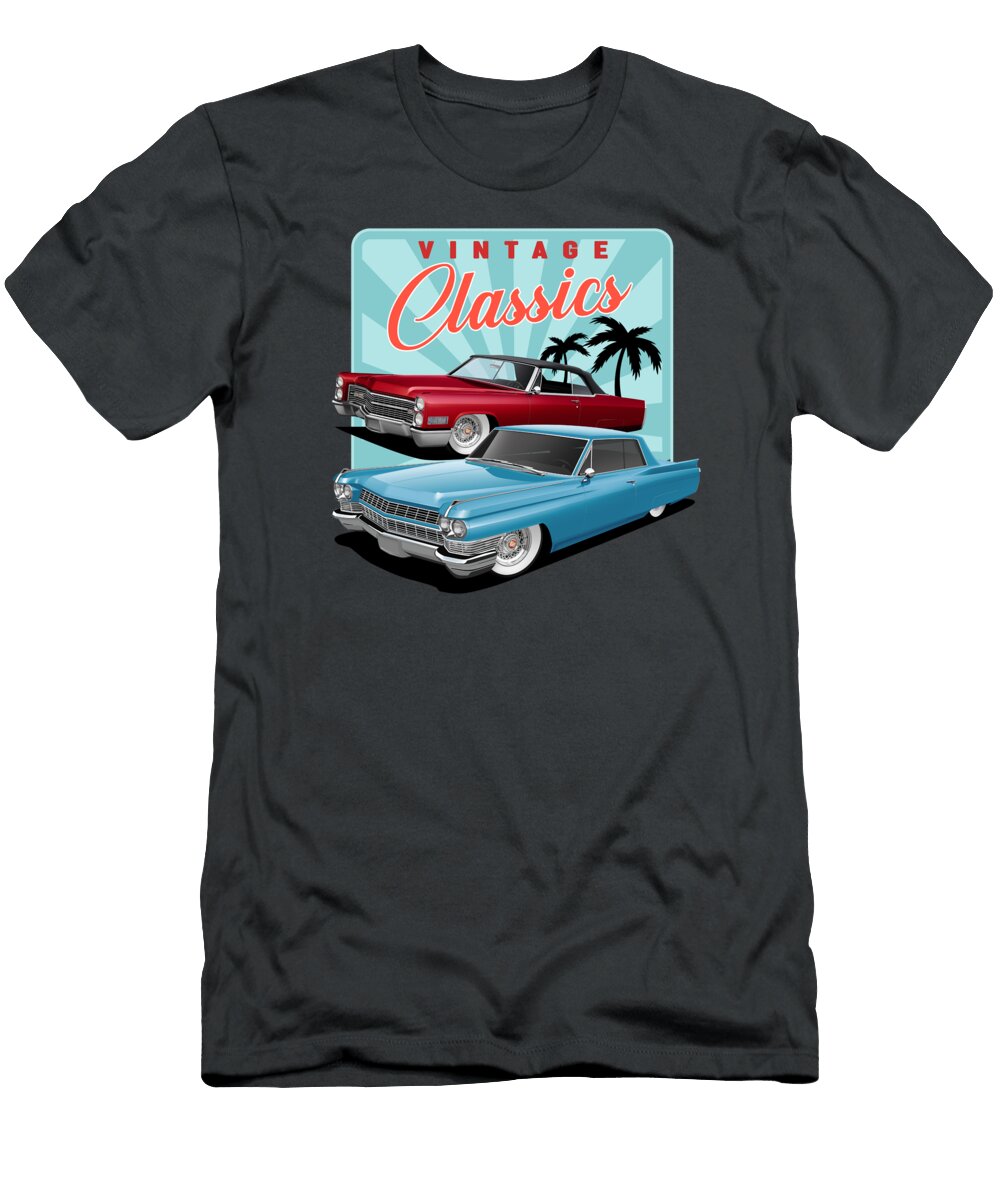 Vintage Caddy Classics Paul Kuras T-Shirt