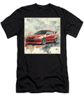Vintage Car Automotive Art Mazda 3 2003 Japan Hatchback Jdm Car Red Sports Car Grayson Sheppard T-Shirt