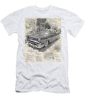 Vintage Car Design Vintage Car Classic Design Detailed Classic Lowrider Carlowrider Dra Kari Goldfalse T-Shirt