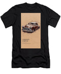 Vintage Car Drawing Lownder Lowrig Detailed Sketch Art a Detailed Drawing of a Classic Lowrider Lois Russo T-Shirt
