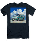 Vintage Car Green Vehicle Honda Step Wagon 1996 Japan Minivan Jdm Car Summer Sky Grayson Sheppard T-Shirt