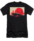 Vintage Car in Urban Red Sun 1974 Amc Hornet X Hatchback 304 Eliana Haines T-Shirt