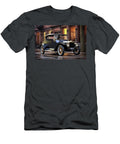 Vintage Car on Brick Street Evie Carrier T-Shirt