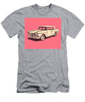 Vintage Car on Pink Background Csa Images T-Shirt