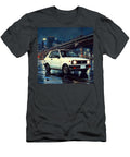 Vintage Car Rainy Night Nissan March 1982 Japan Hatchback Jdm Car Vintage Cityscape Grayson Sheppard T-Shirt