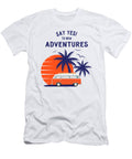 Vintage Combi Adventure Camping Van Life Surf Oleksii Avdieiev T-Shirt