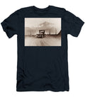 Vintage Electric Car and Mt Rainier 1919 War Is Hell Store T-Shirt