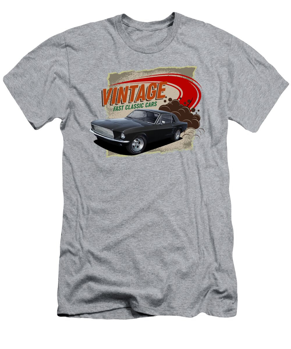 Vintage Fast Black Pony Paul Kuras T-Shirt