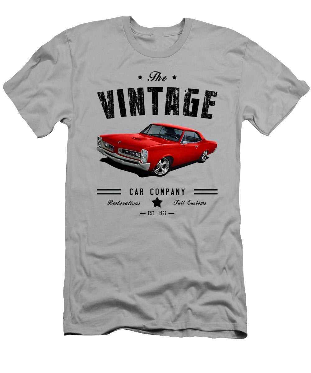 Vintage Gto Red Paul Kuras T-Shirt