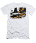 Vintage Honda Cr X Parked in a Pumpkin Patch During Autumn Clark Leffler T-Shirt