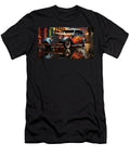 Vintage Hot Rod on City Street Evie Carrier T-Shirt