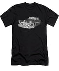 Vintage Hot Rod Rat Street Fink Steampunk Car Funny Men Gift Words Tony Rubino T-Shirt