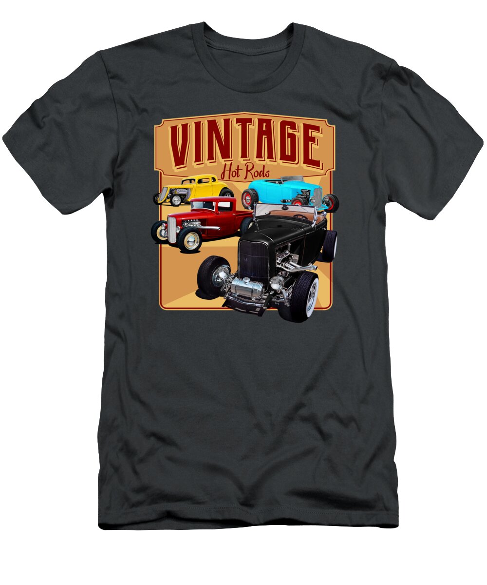 Vintage Hot Rodding Paul Kuras T-Shirt
