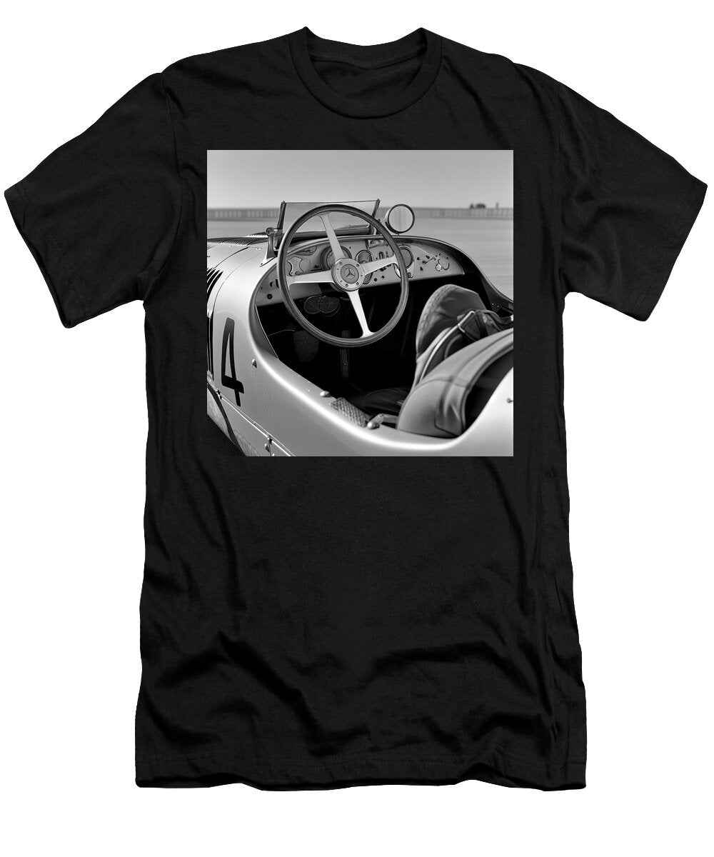 Vintage Mercedes Roadster Racecar Number 4 Yo Pedro T-Shirt
