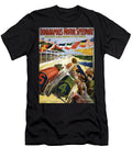 Vintage Poster Advertising the Indianapolis Motor Speedway American School T-Shirt
