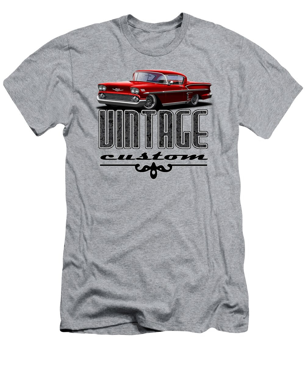 Vintage Red Custom Paul Kuras T-Shirt