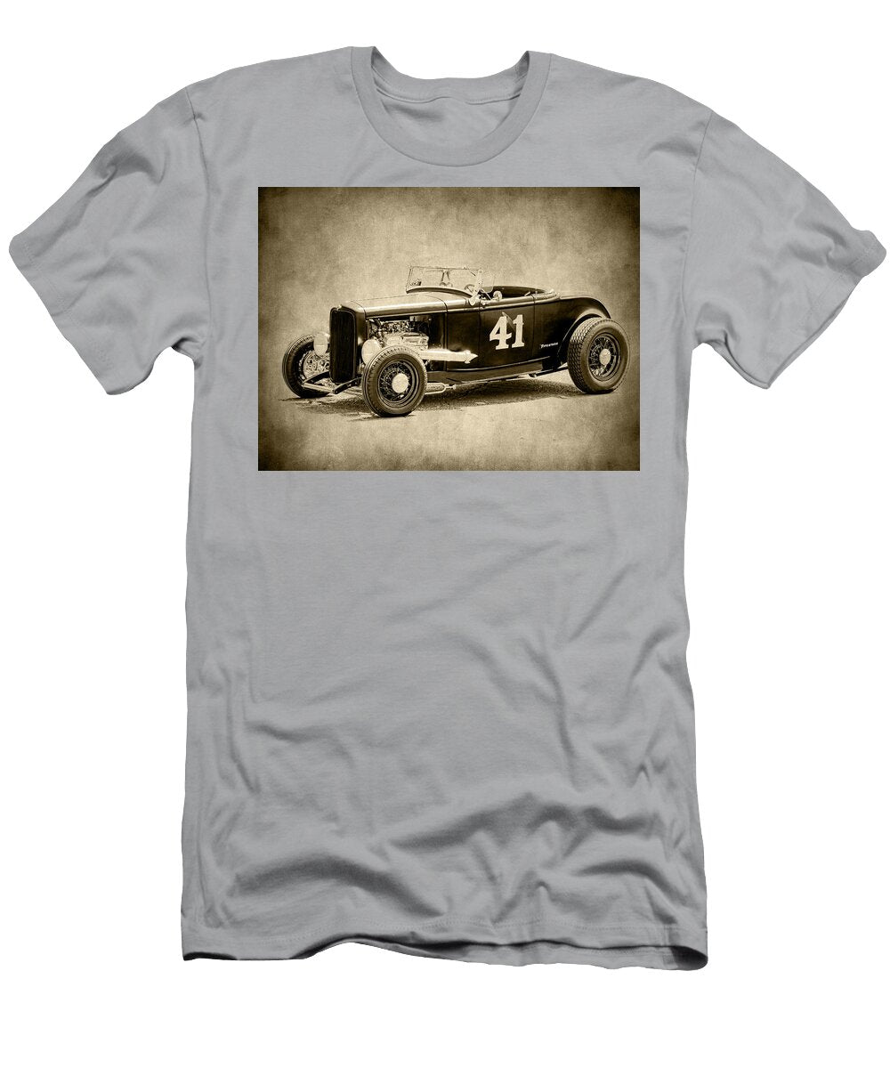 Vintage Roadster Racer Steve Mckinzie T-Shirt
