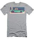 Vintage Teal Pickup Truck Rusty Patina T-Shirt