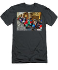 Vivid Vintage Scooters in Row Josep M Bove Veciana T-Shirt