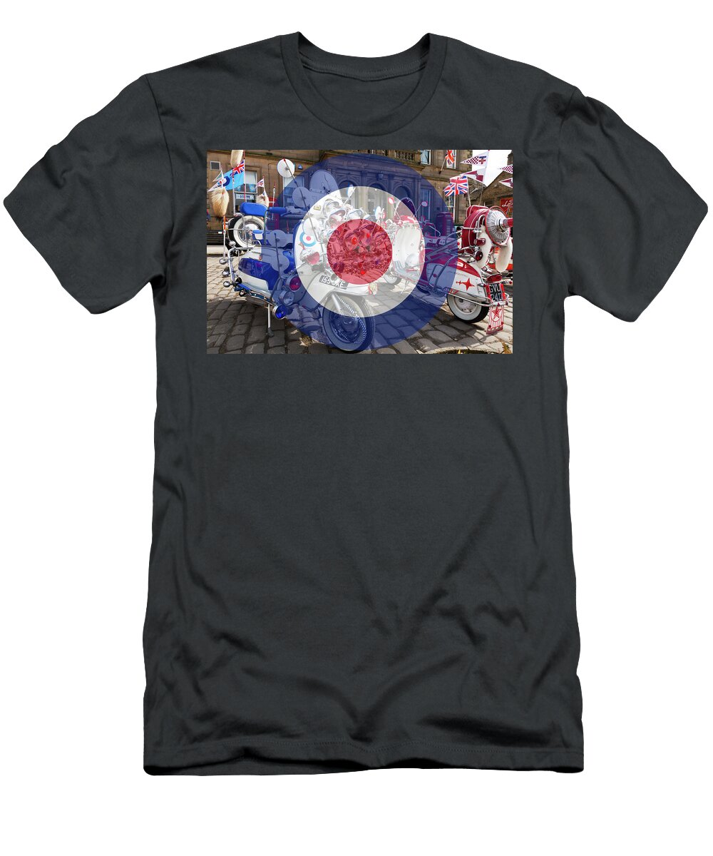 Vmod and Northern Soul Scooter Scene 3 Paul Thompson T-Shirt