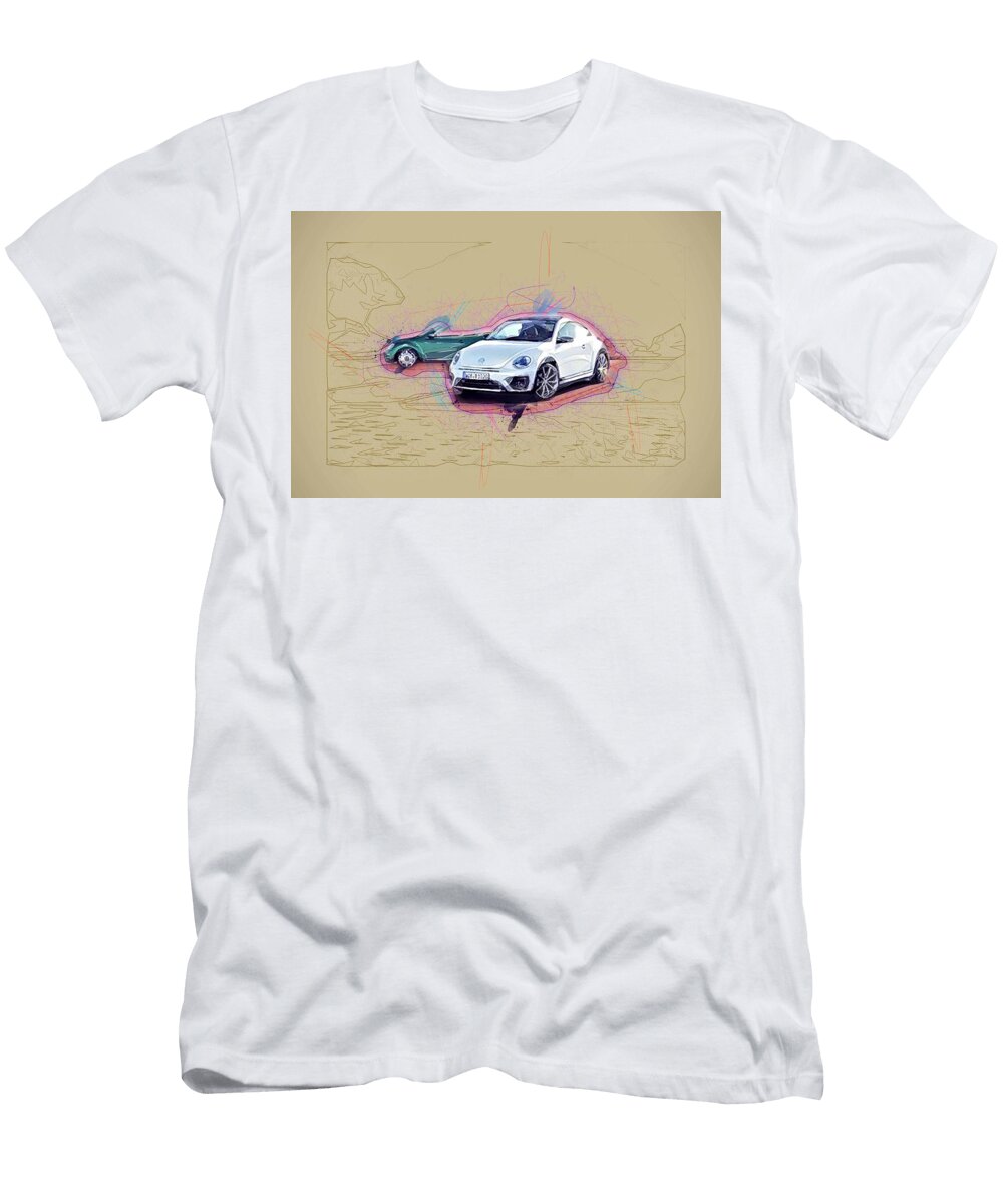Volkswagen Beetle Hatchback 2017 R Line Ola Kunde T-Shirt