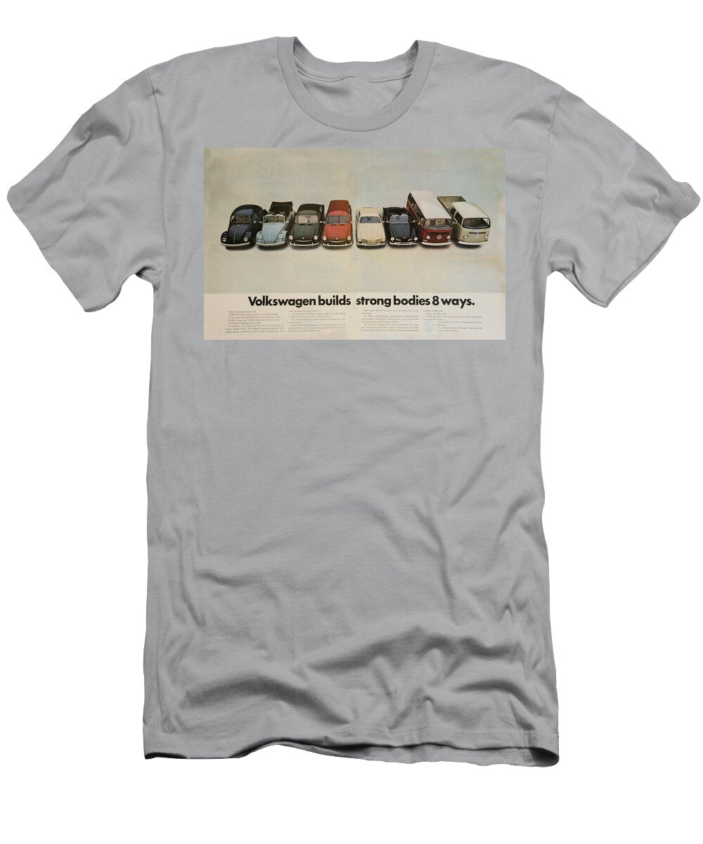 Volkswagen Body Facts Nomad Art and Design T-Shirt