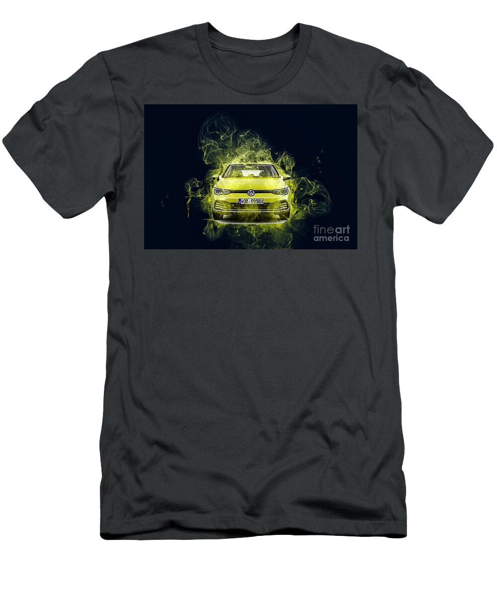 Volkswagen Front Golf 8 Hatchback Cars Marietta Beatty T-Shirt
